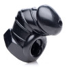 Master Series Cage de chasteté Detained 7cm Noire